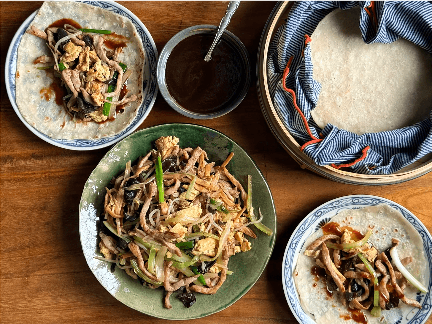 Any Meat Moo Shu