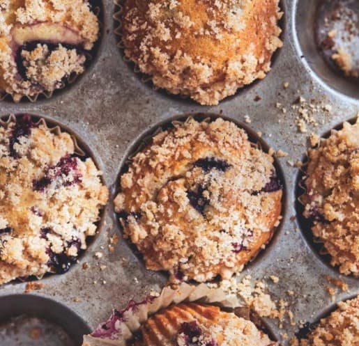 Blueberry Crumb Muffins