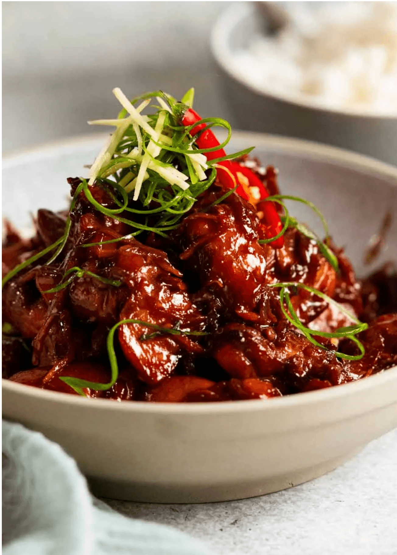 Caramel Ginger Chicken