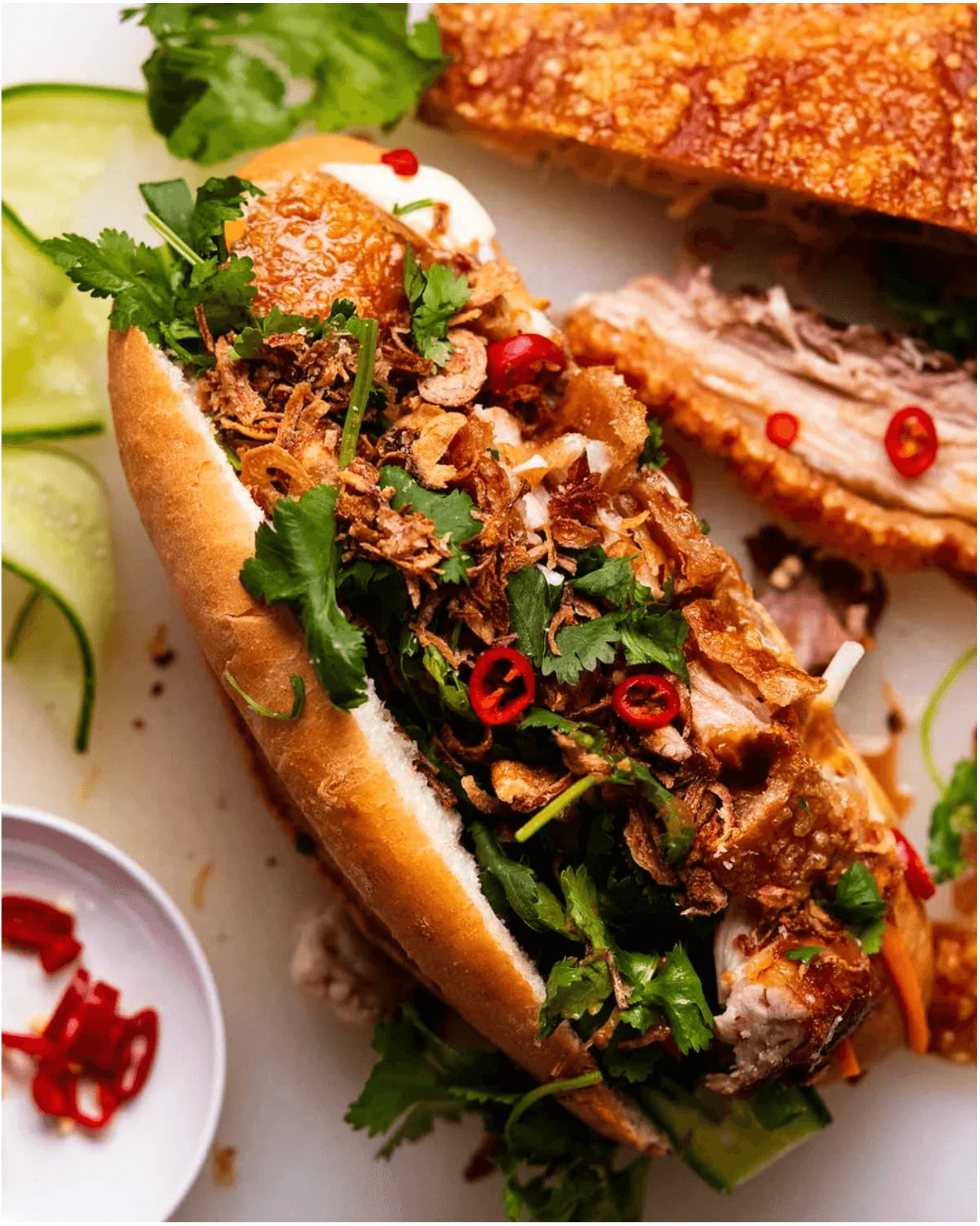 Crispy Pork Banh Mi