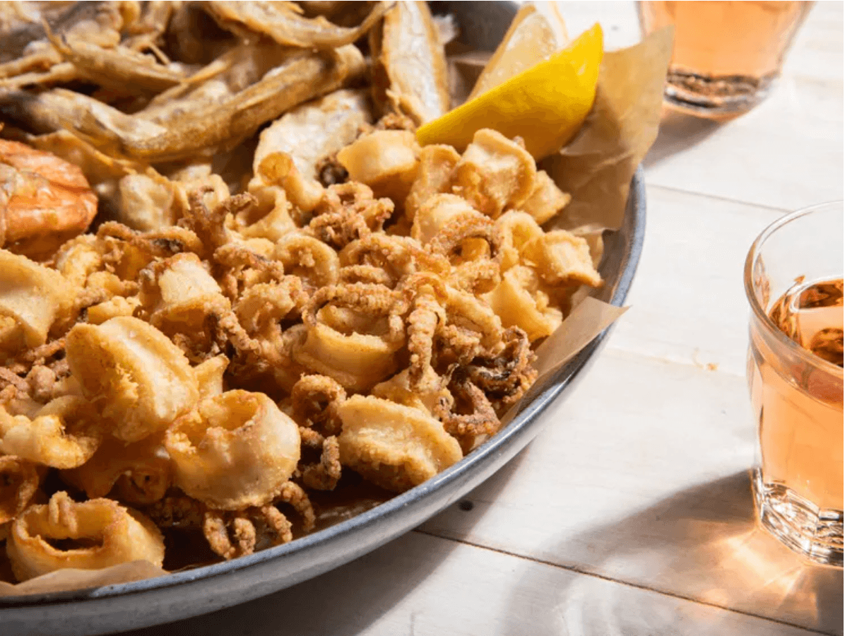 Fritto Misto di Mare (Fried Mixed Seafood)