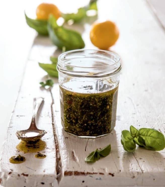 Lemon Basil Pesto