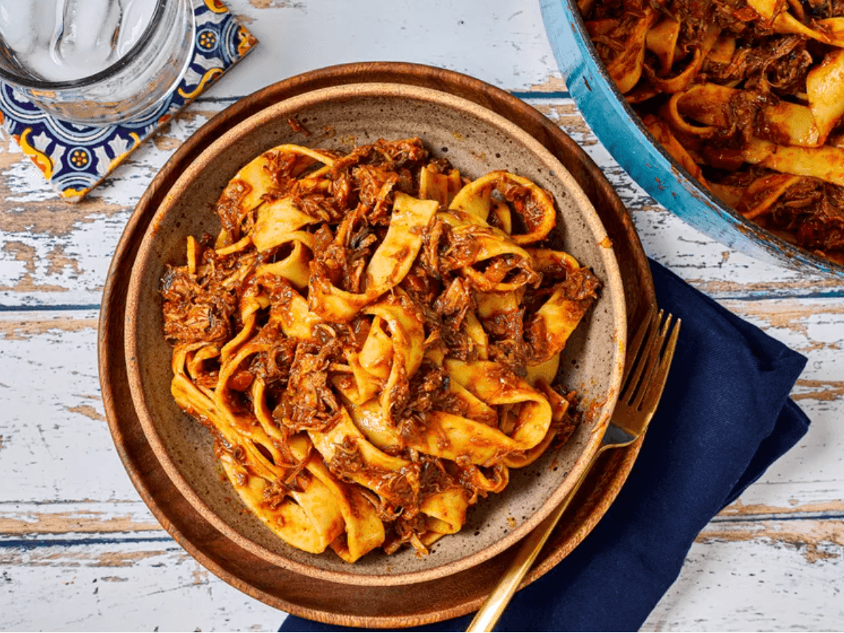 Pappardelle With Tuscan Pork Ragù