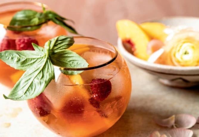 Peach Rose Sangria