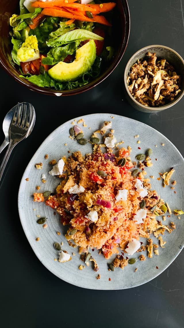 Quinoa Salad with Roasted Vegetables