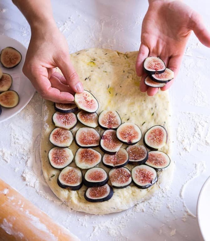 Rosemary and Fig Focaccia