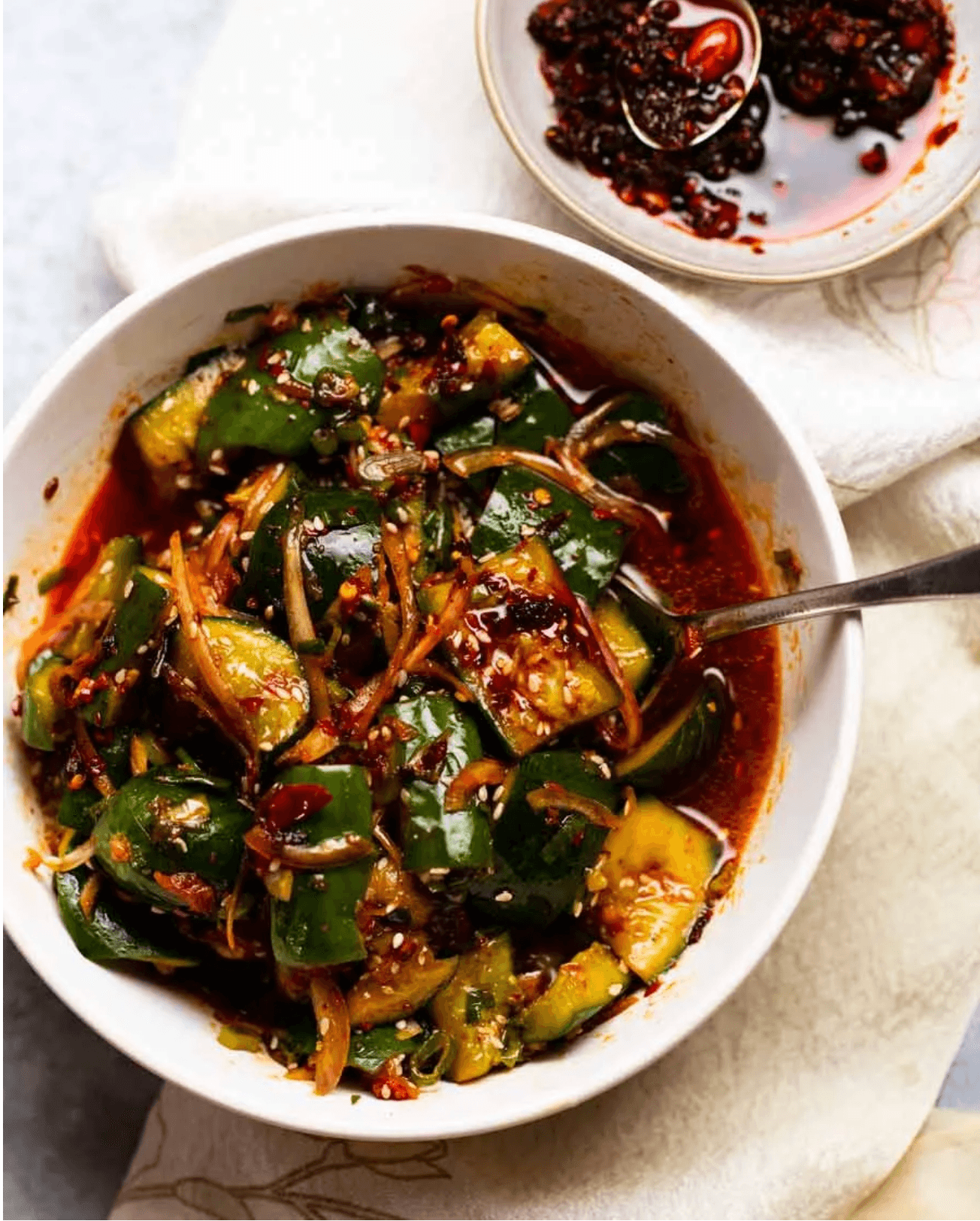 Spicy Cucumber Salad