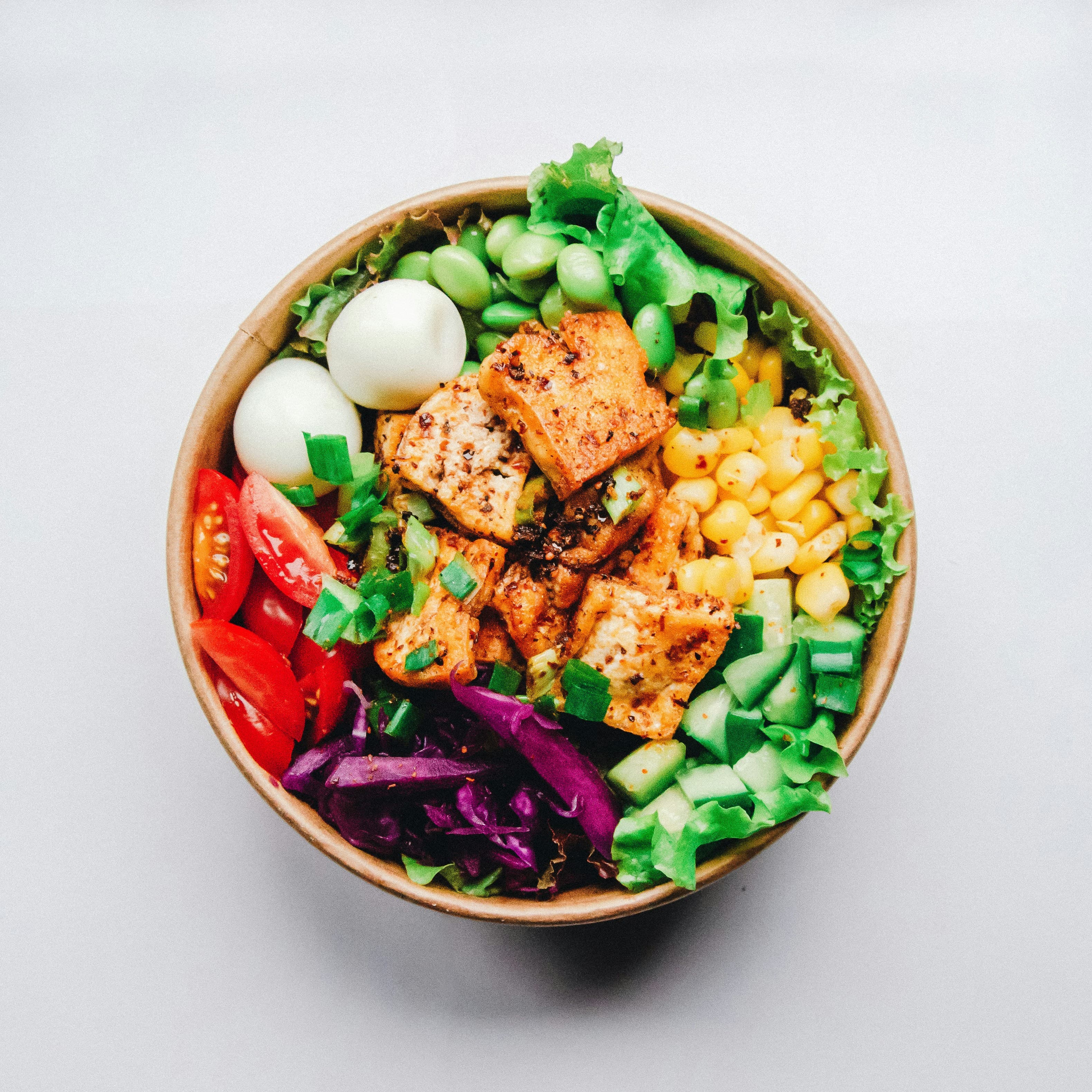 Spicy Korean Tofu Bowl