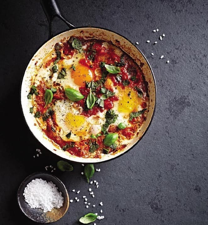 Spicy Skillet Eggs
