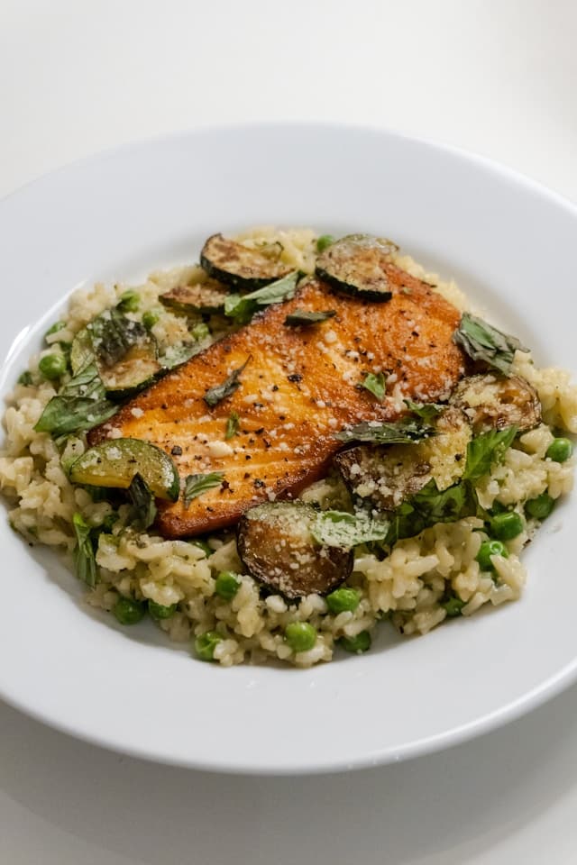 Spring Pea Risotto