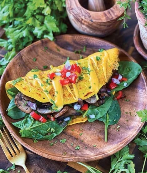 Vegetable Omelette