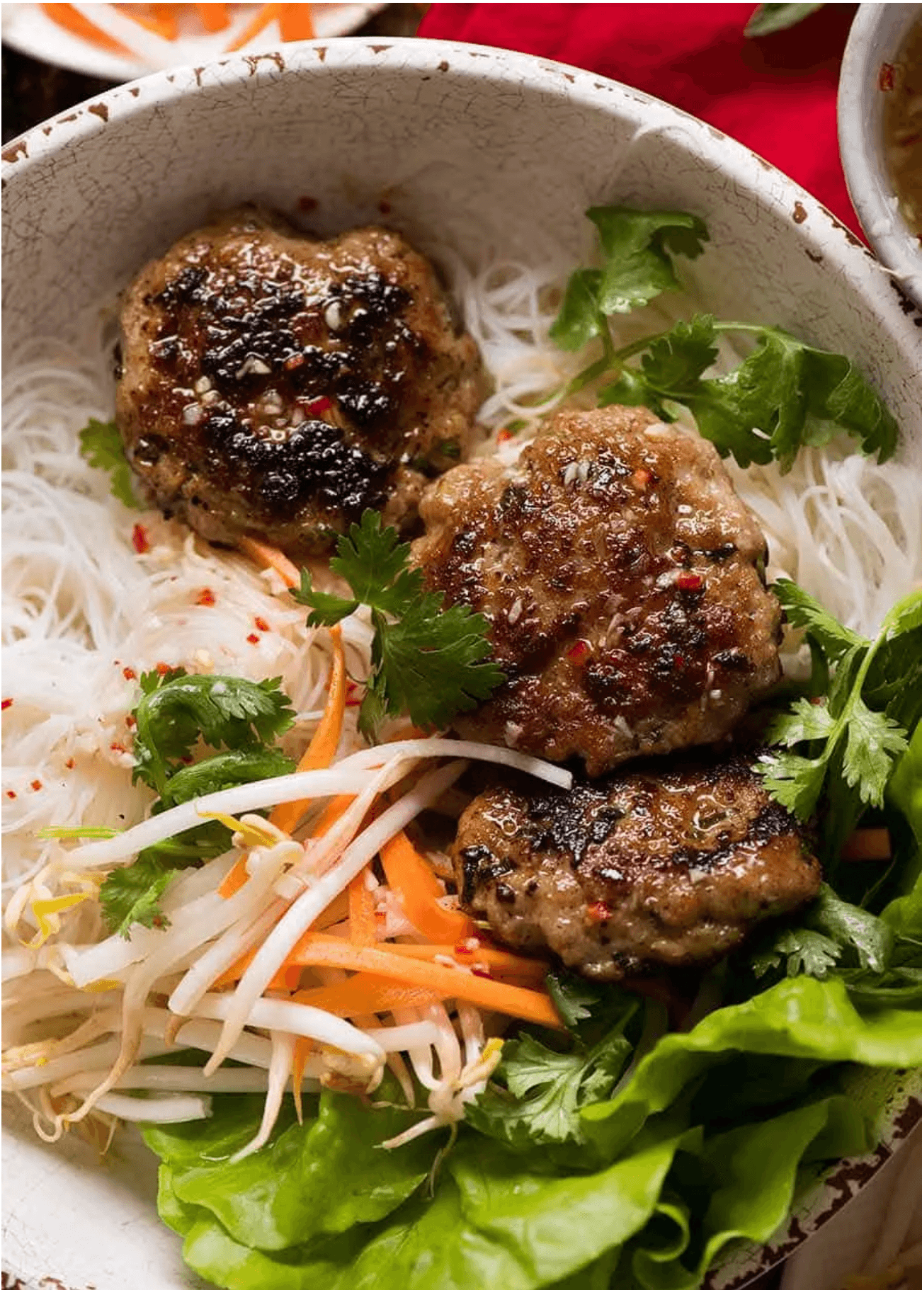 Vietnamese Pork Meatballs (Bun Cha)