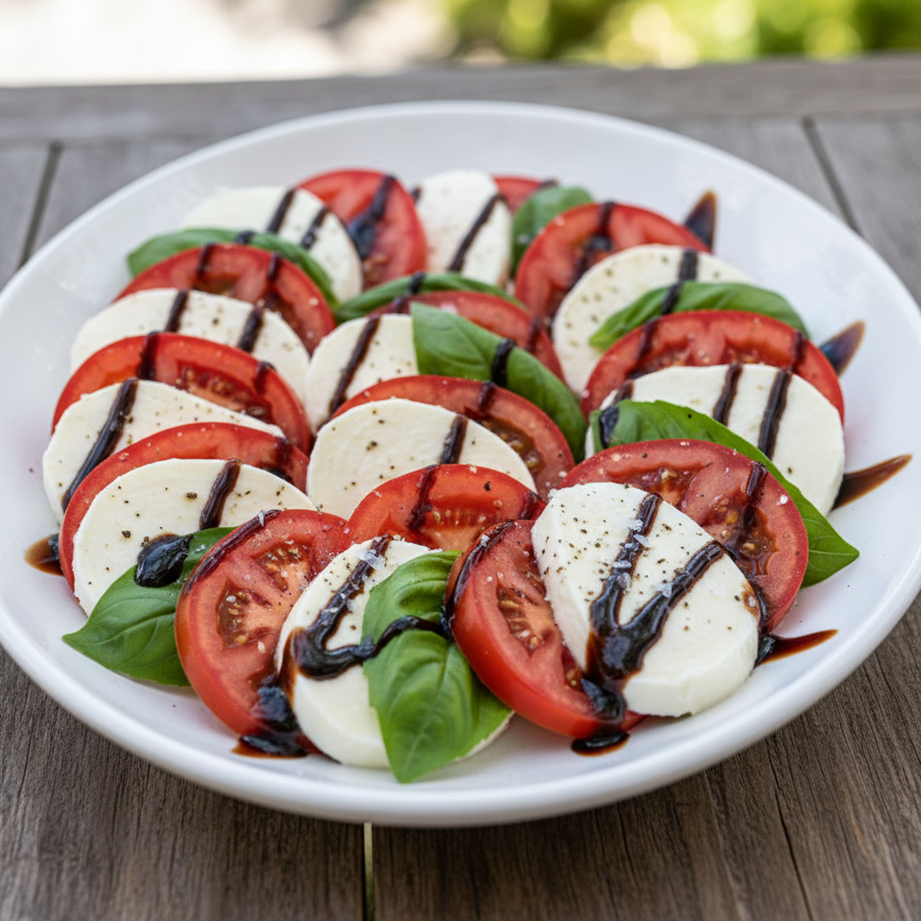 Caprese Salad with Balsamic Glaze