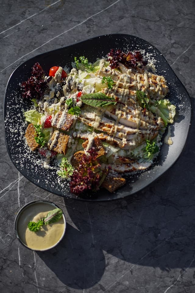 Grilled Chicken Caesar Salad